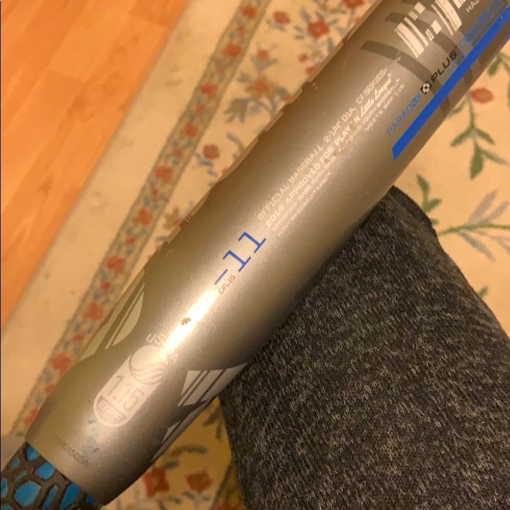 Easton z-core big barrel bat, demarini bat